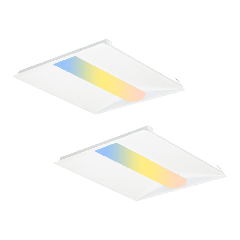 Synvolt Lighting 2x4ft Troffer Light with Emergency Battery Office Light