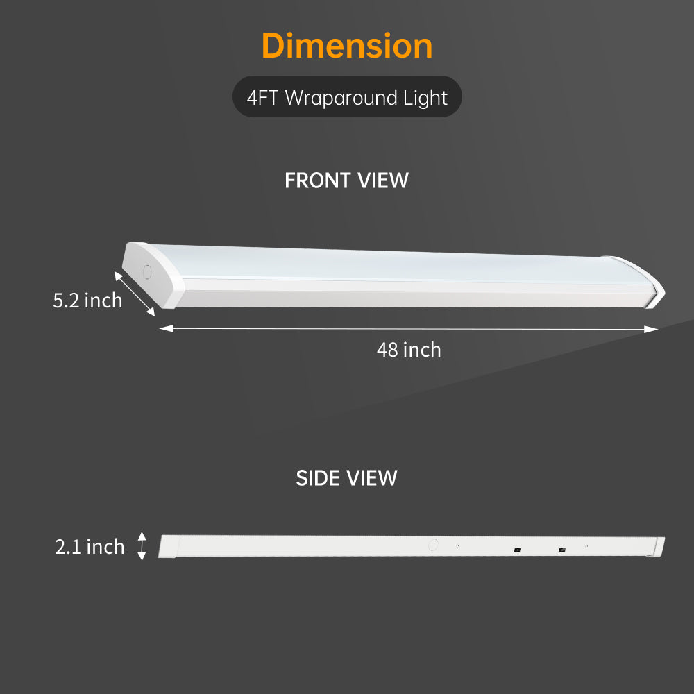 Synvolt Lighting 4FT Wraparound Light