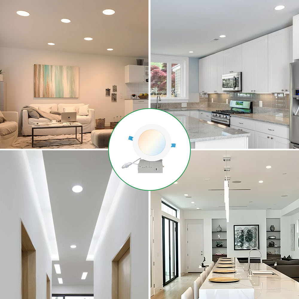 Synvolt Lighting 4 Inch Retrofit Recessed Downlight