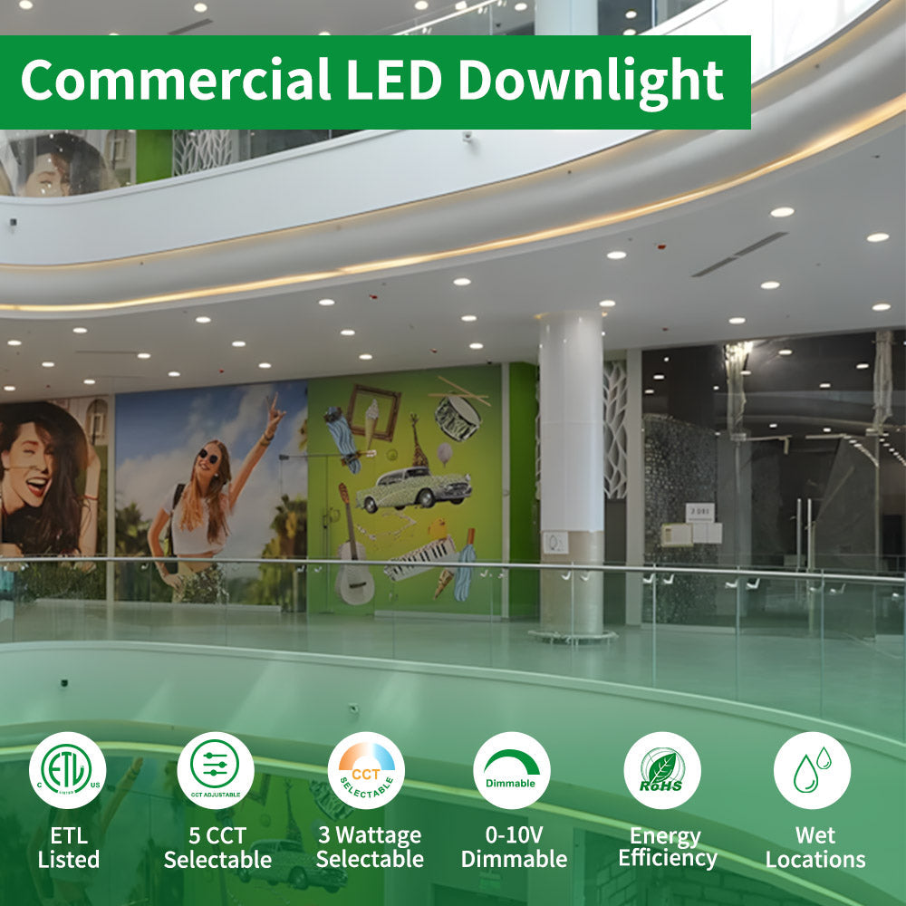 Synvolt Lighting 8 Inch Commercial Downlighting