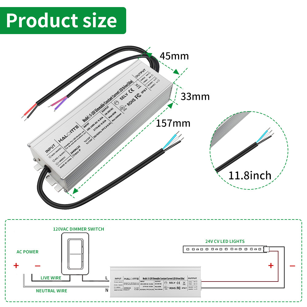 Synvolt Lighting 60W LED Driver