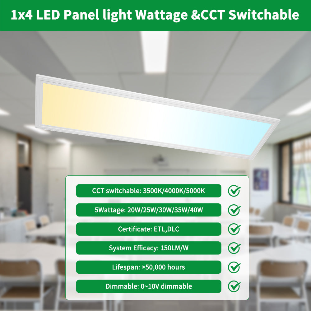 Synvolt Lighting 1x4ft Panel Light