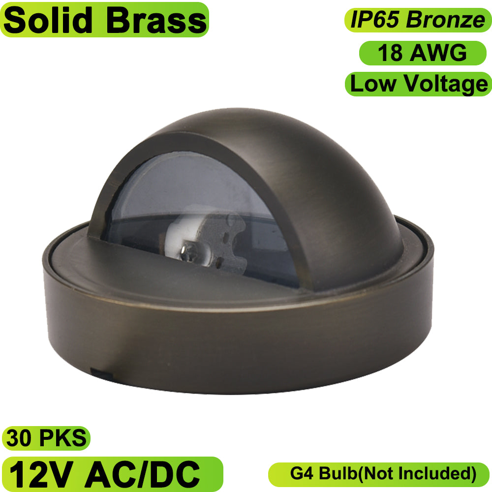 Synvolt Lighting Solid Brass Deck Light