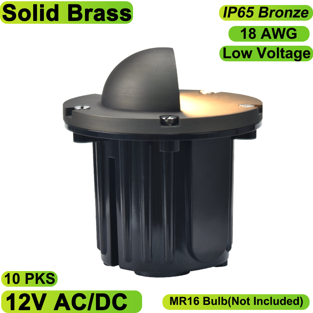 Synvolt Lighting Solid Brass In-ground Well Light