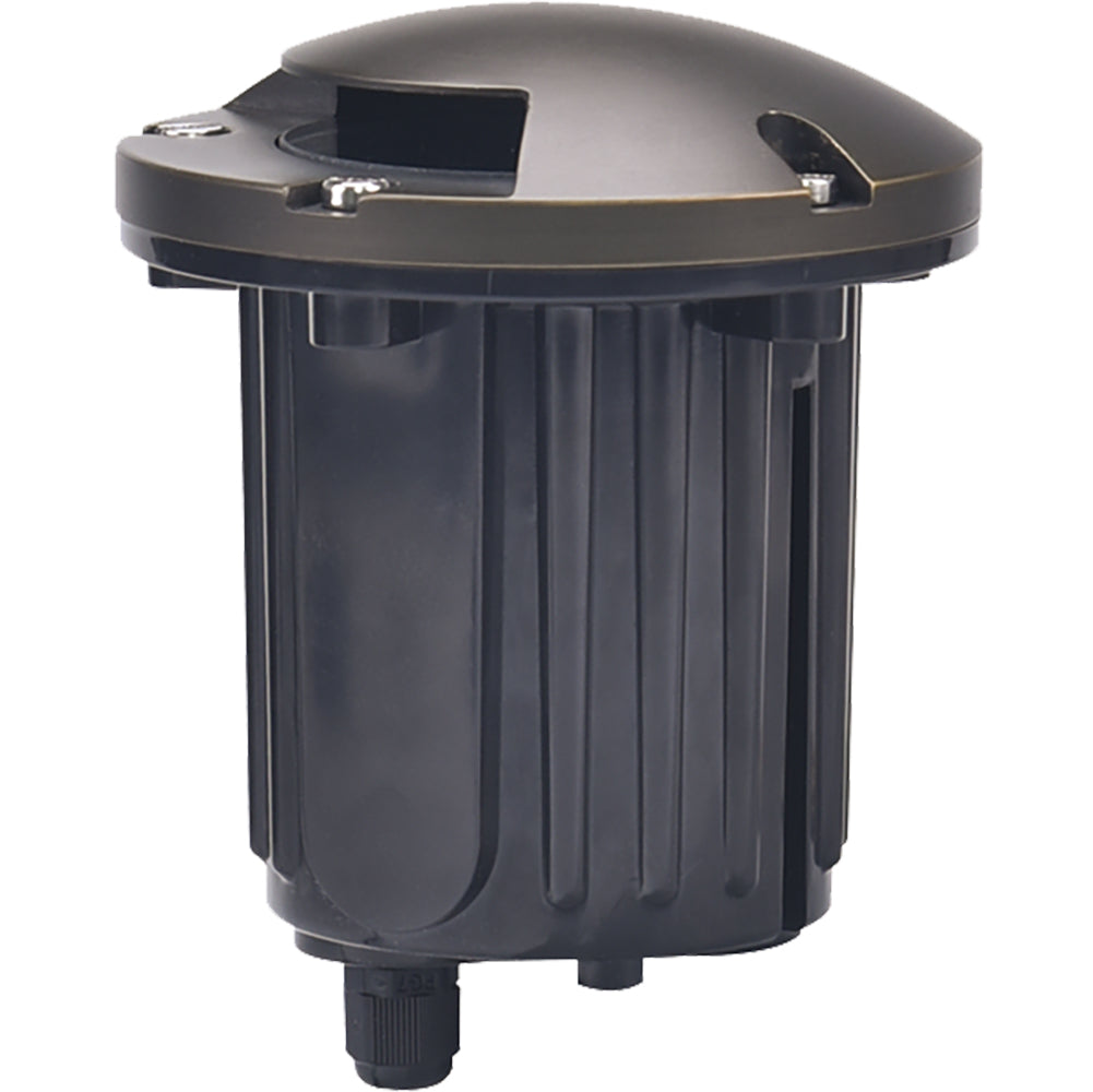 Synvolt Lighting Brass In-Ground Well Light Landscape Lighting
