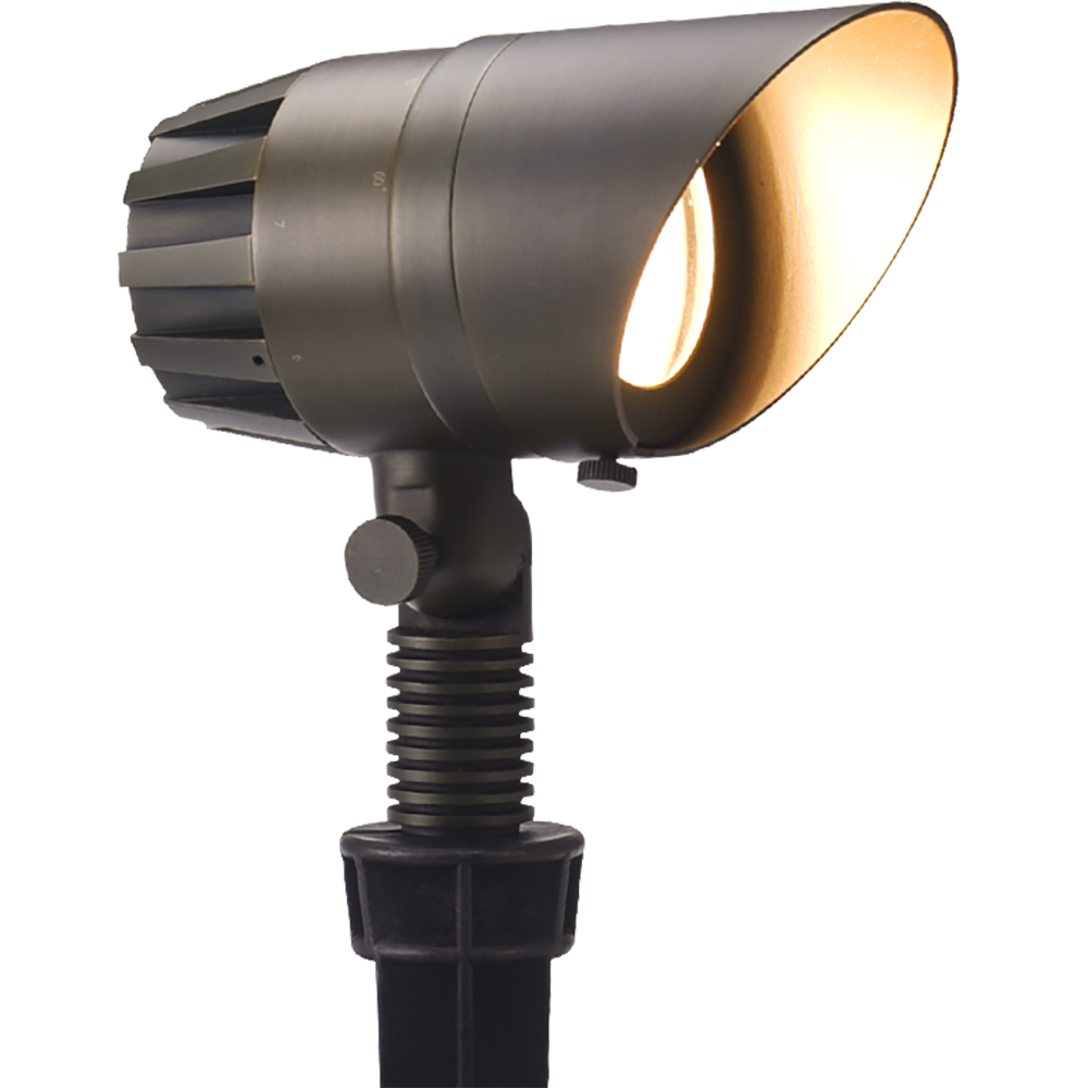 Synvolt Lighting Brass Flood Light Landscape Lighting