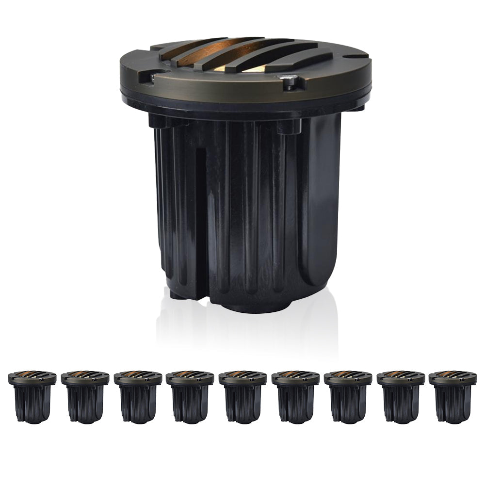 Synvolt Lighting Solid Brass LED In-Ground Well Light