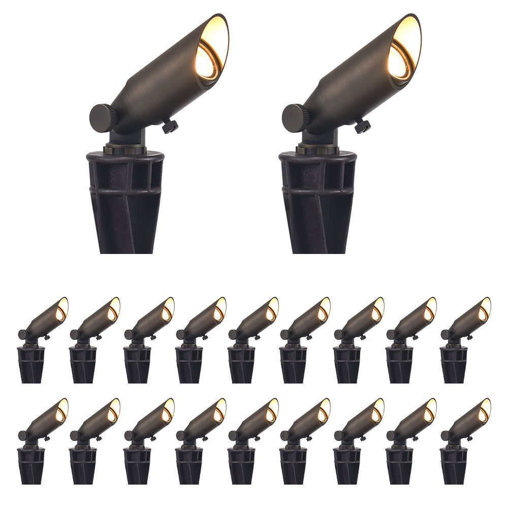 Synvolt Lighting Solid Brass LED Spot Light