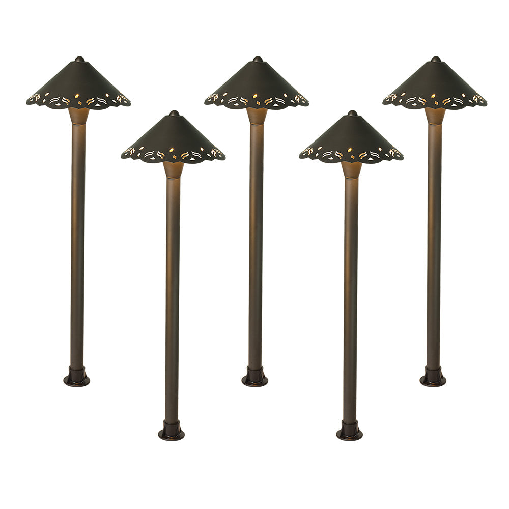 Synvolt Lighting Solid Brass Landscape Path Light