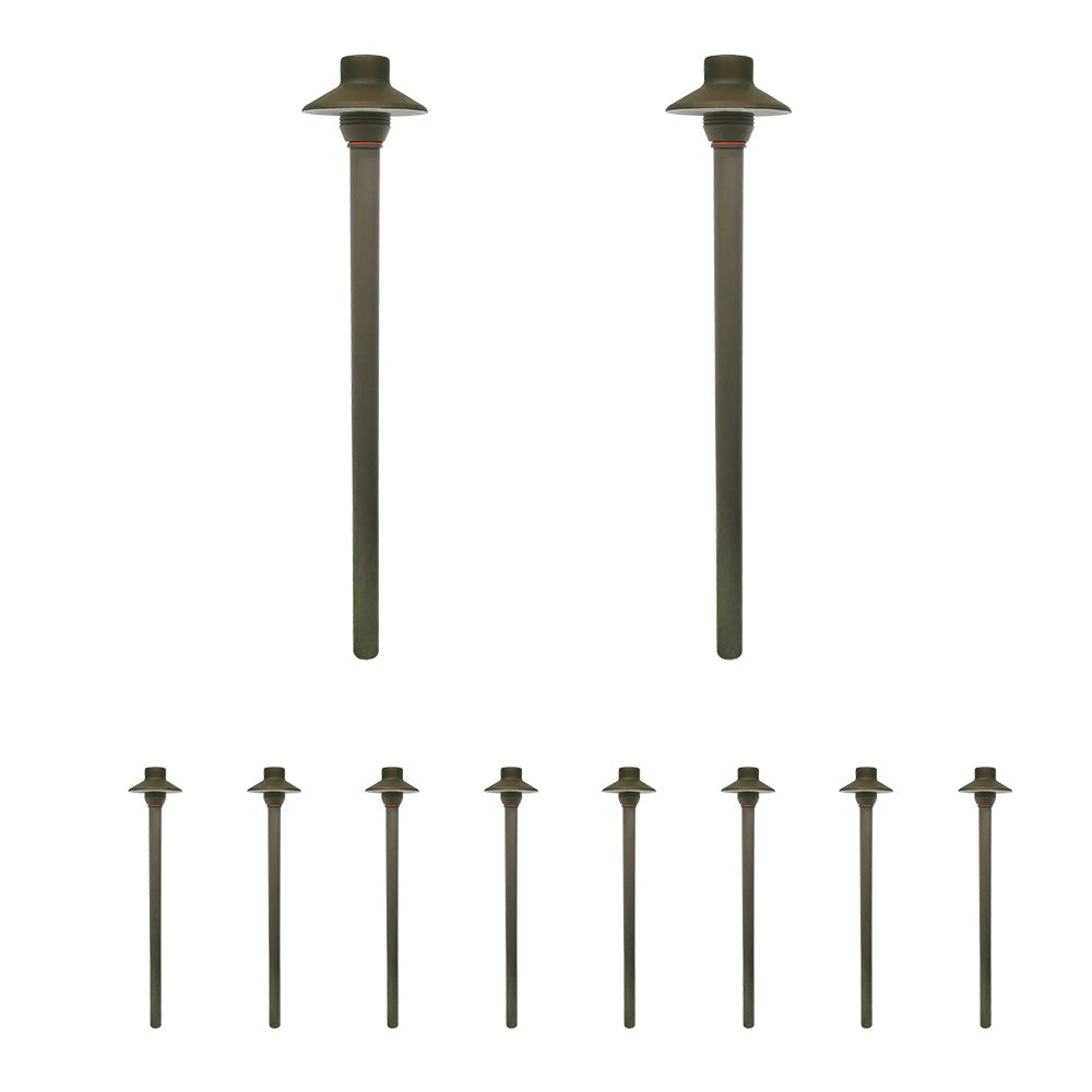 Synvolt Lighting Solid Brass Landscape Path Light