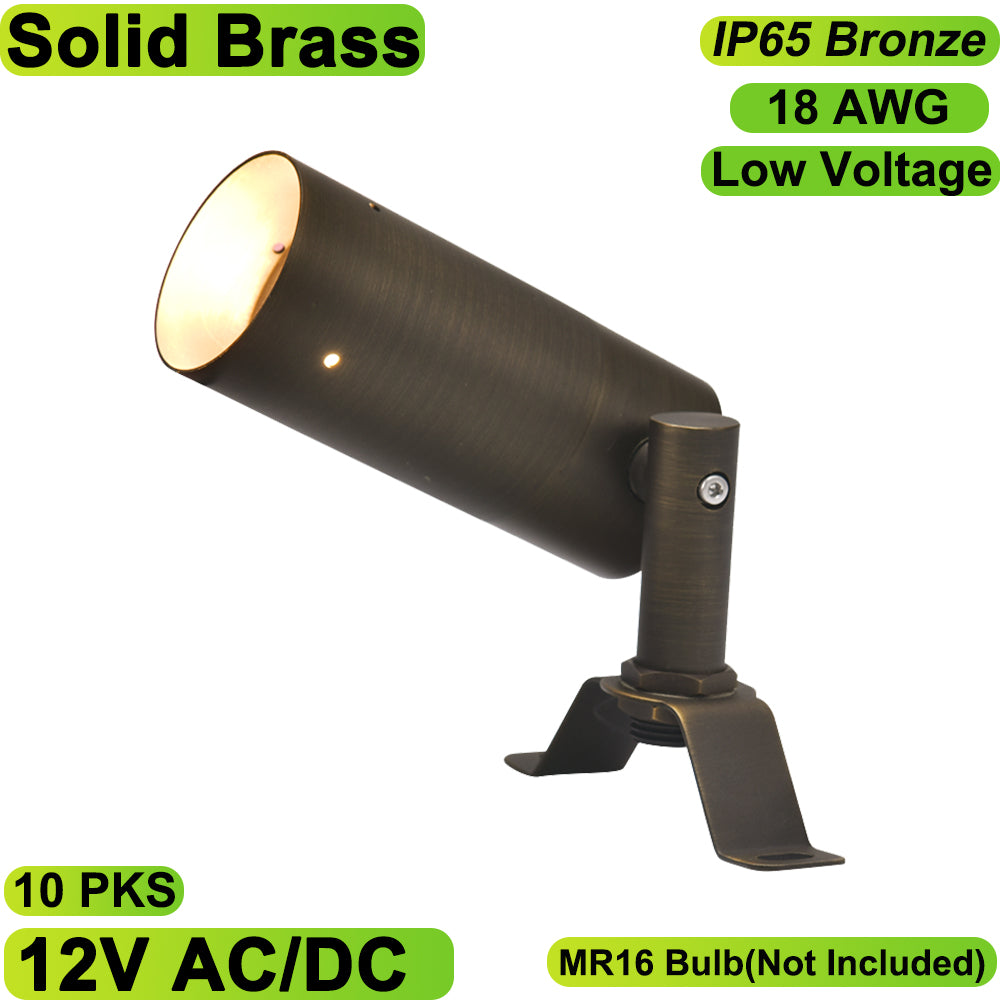 Synvolt Lighting Solid Brass Spot UP Light