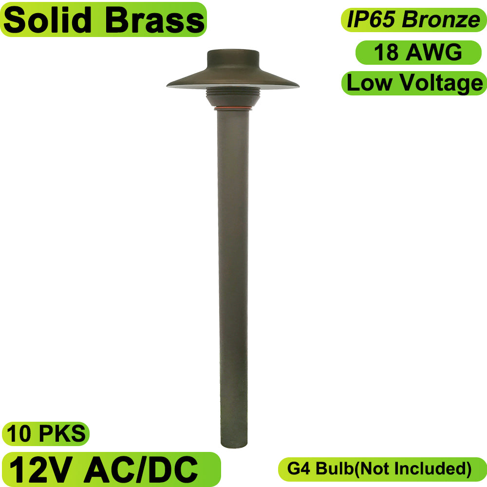Synvolt Lighting Solid Brass Path Light