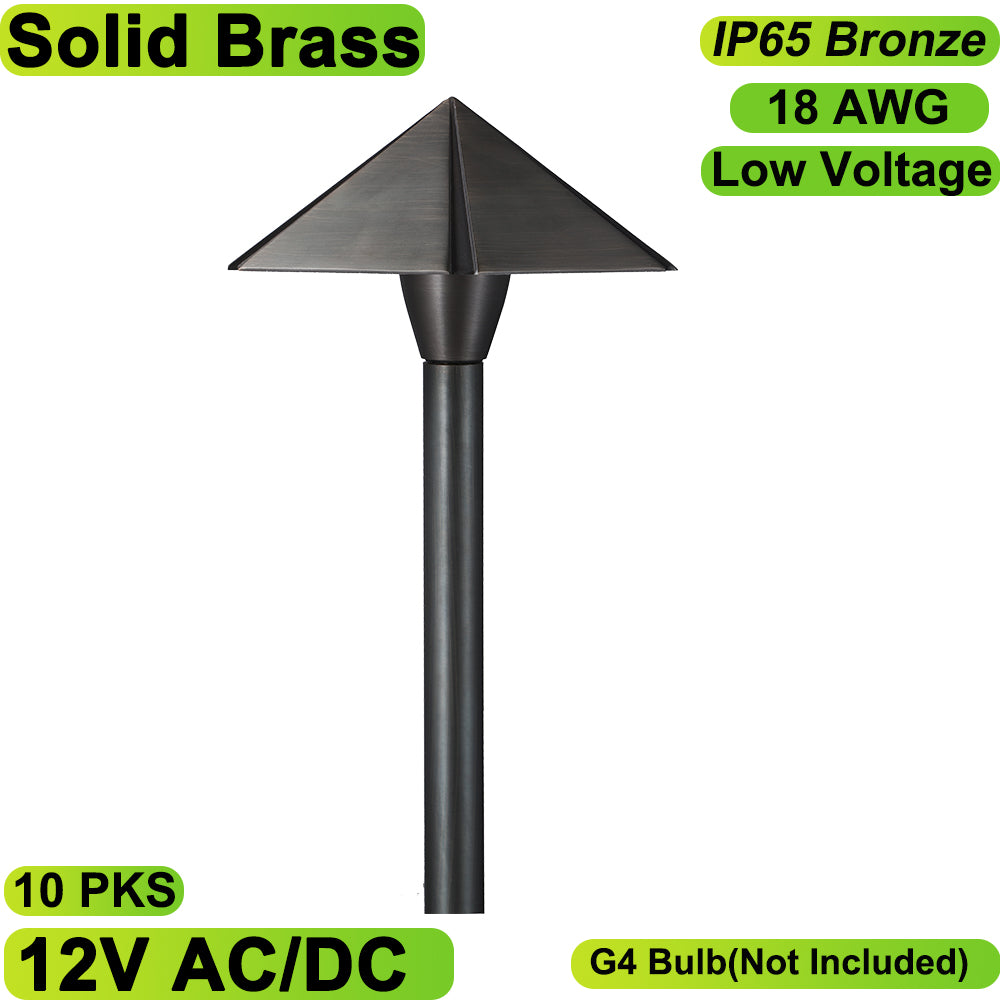 Synvolt Lighting Solid Brass Path Lighting