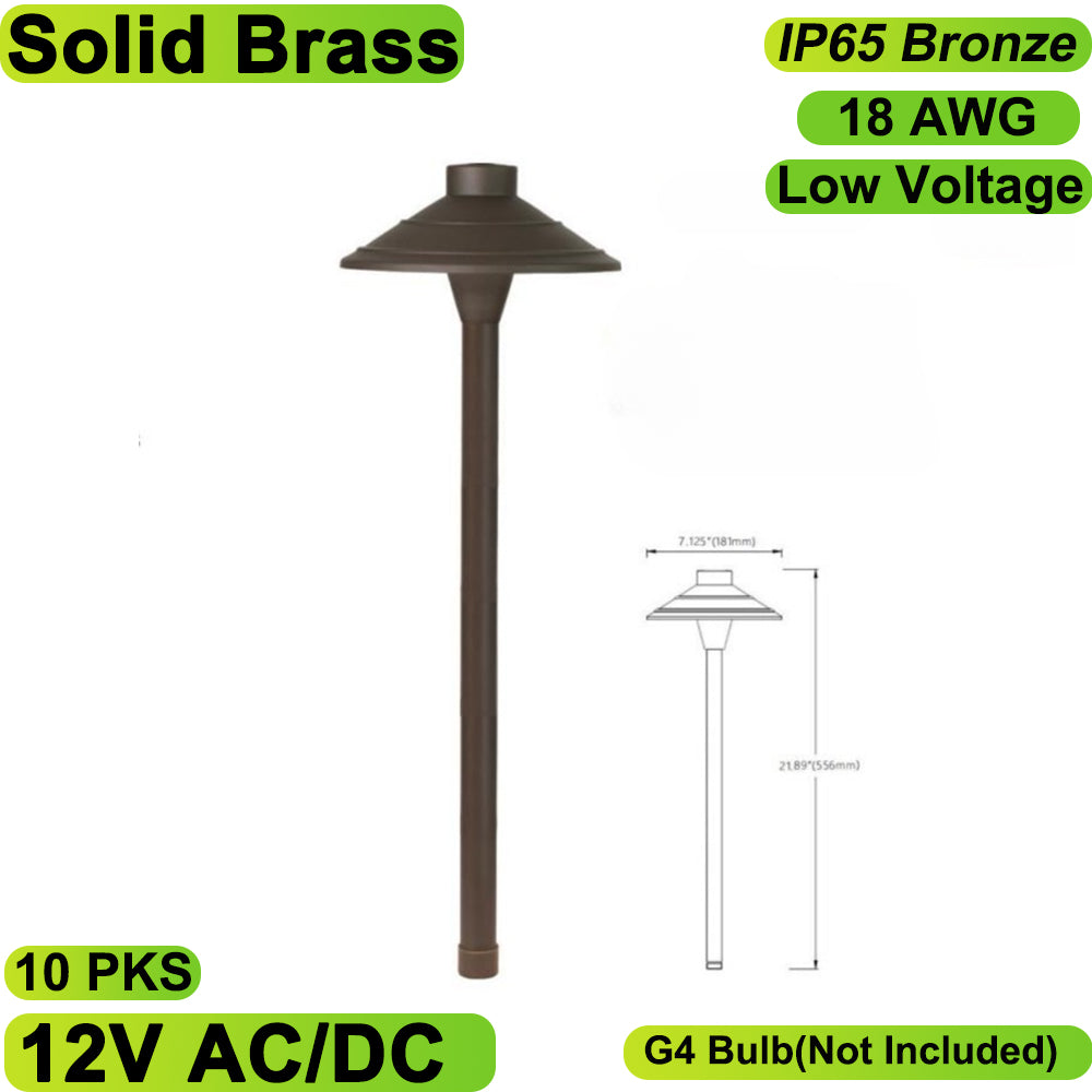 Synvolt Lighting Solid Brass_Path Lighting
