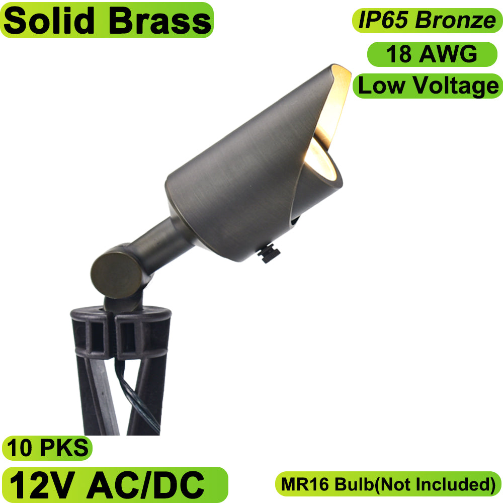 Synvolt Lighting Solid Brass Spot UP Light