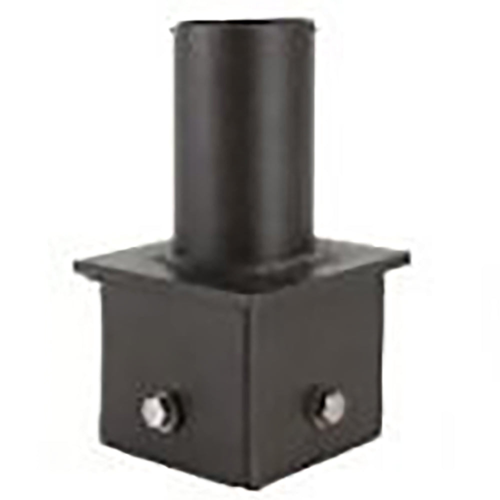 5 Inch Square Pole Bracket Tenon Adapter, Tenon Pole Bracket, Pole Top Mount for Slip Fit Mounting, Parking Lot Light, LED Shoebox Light