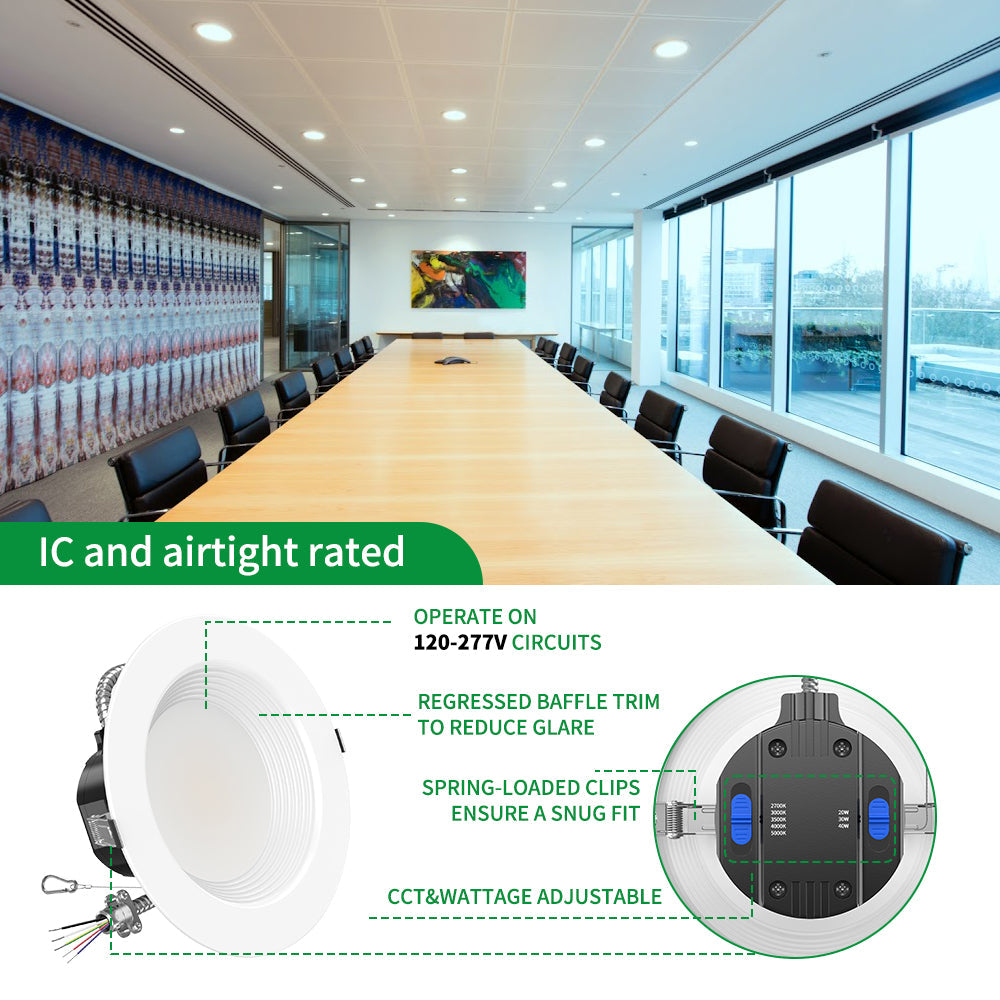 Synvolt Lighting 10 Inch Commercial Downlighting