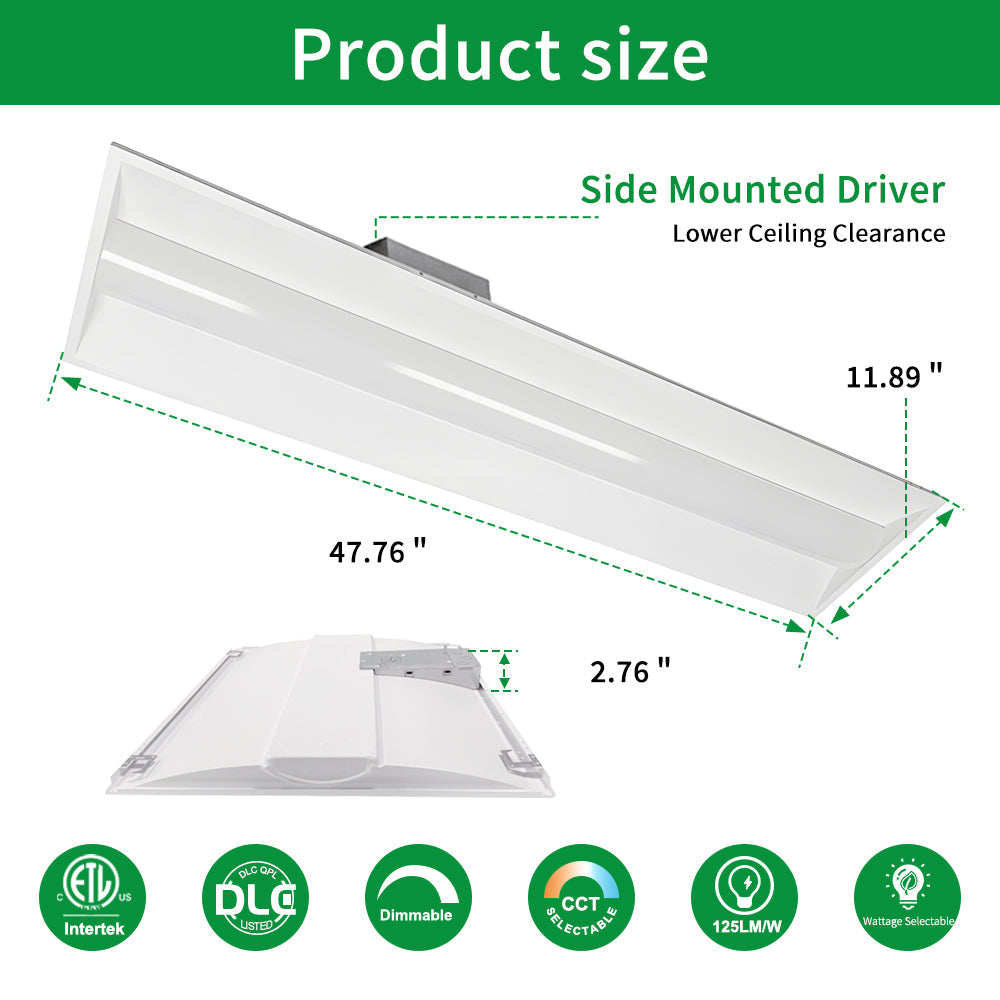 Synvolt Lighting 1x4 Troffer Light