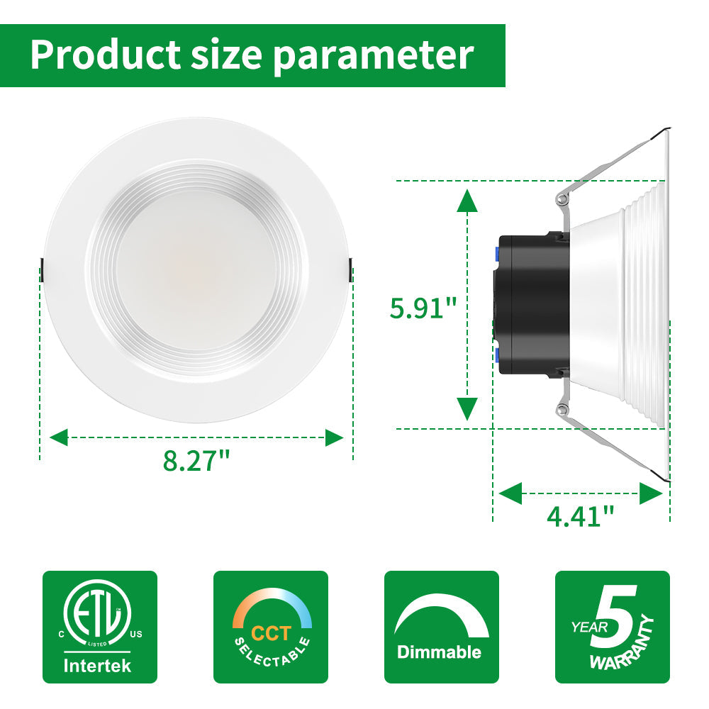 Synvolt Lighting 6 Inch Commercial Downlighting