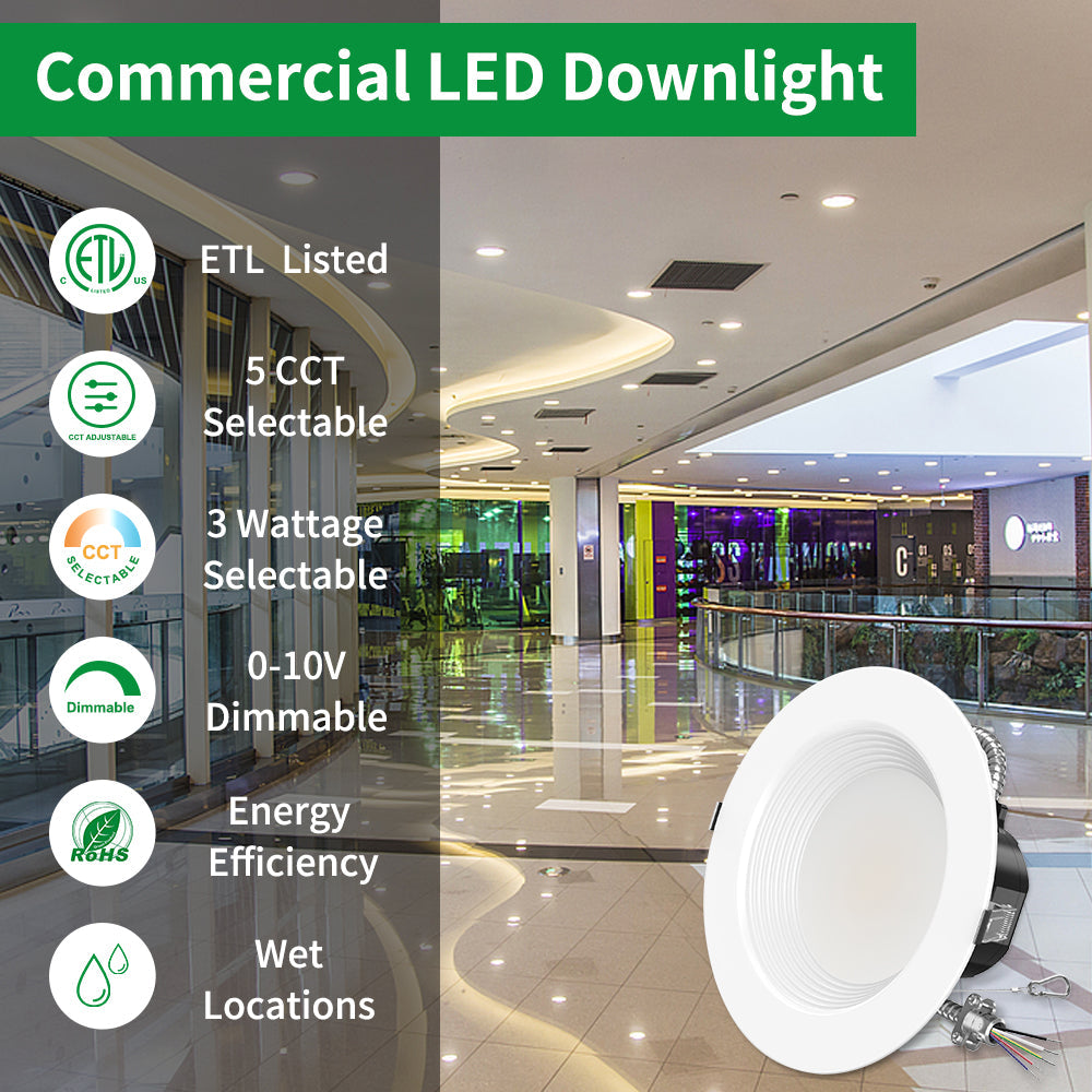 Synvolt Lighting 6 Inch Commercial Downlighting