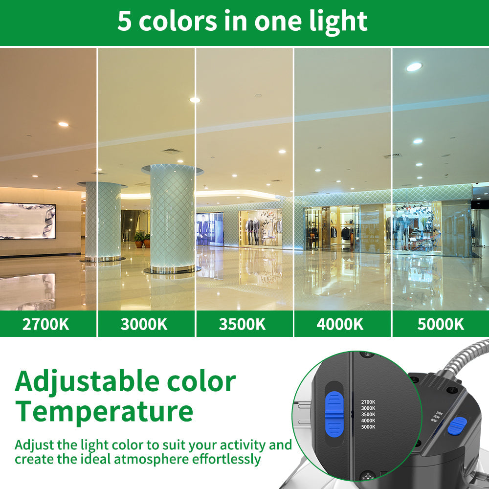 Synvolt Lighting 6 Inch Commercial Downlighting