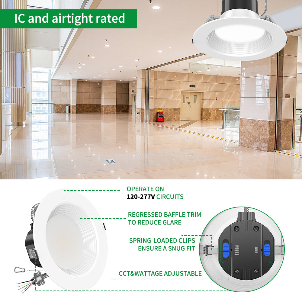 Synvolt Lighting 6 Inch Commercial Downlighting