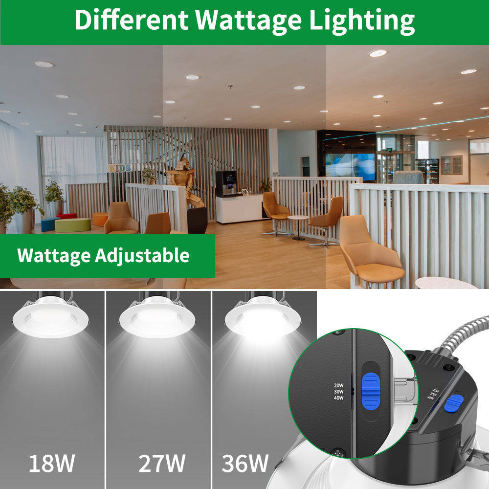Synvolt Lighting 8 Inch Commercial Downlighting