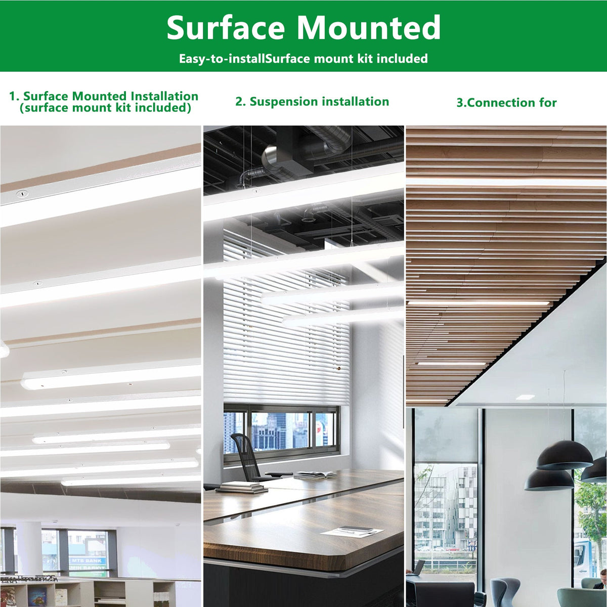 Synvolt Lighting 8FT Linear Strip Light