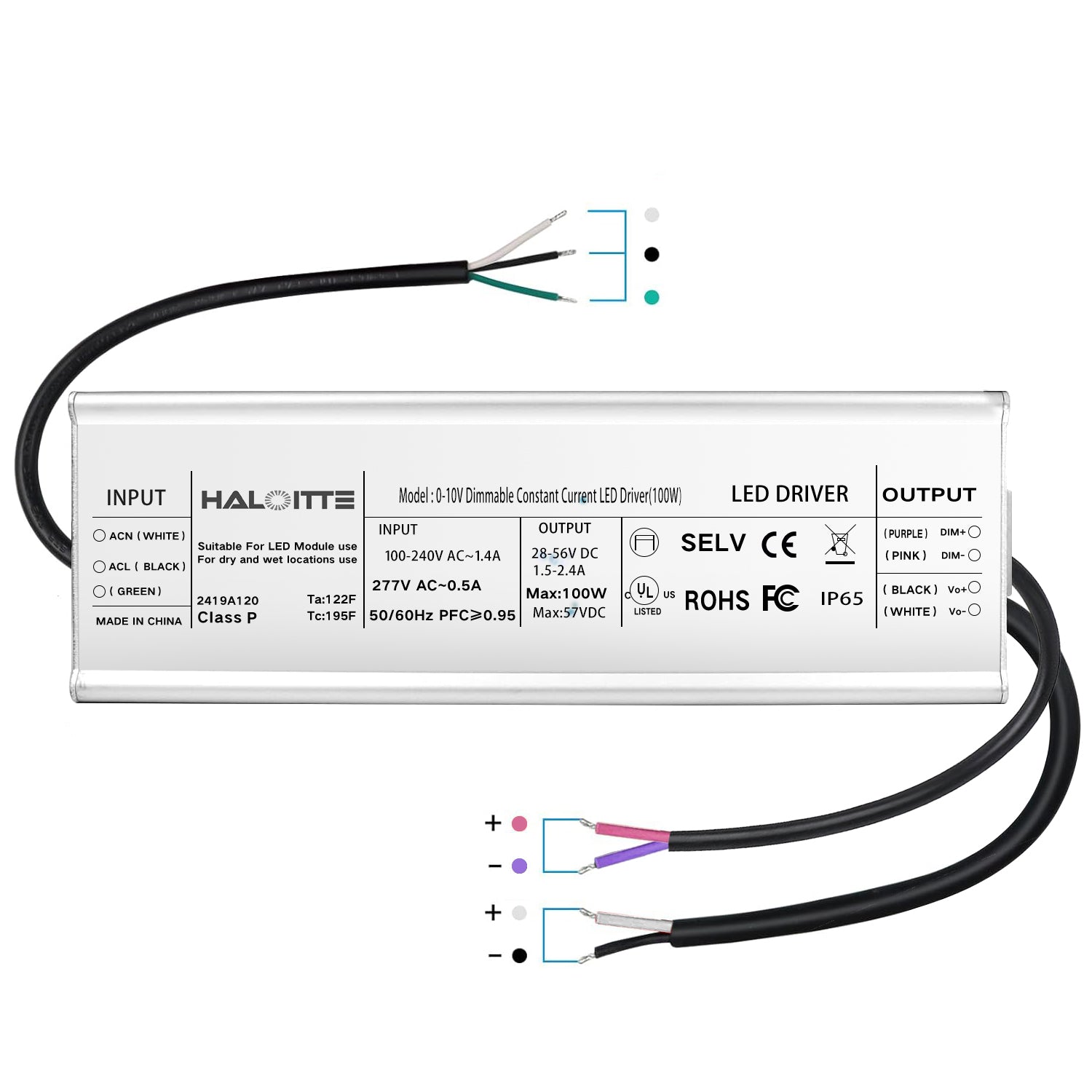 Synvolt Lighting 100W Constant Current LED Driver 