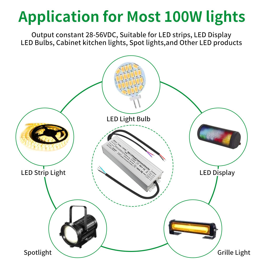 Synvolt Lighting 100W Constant Current LED Driver 