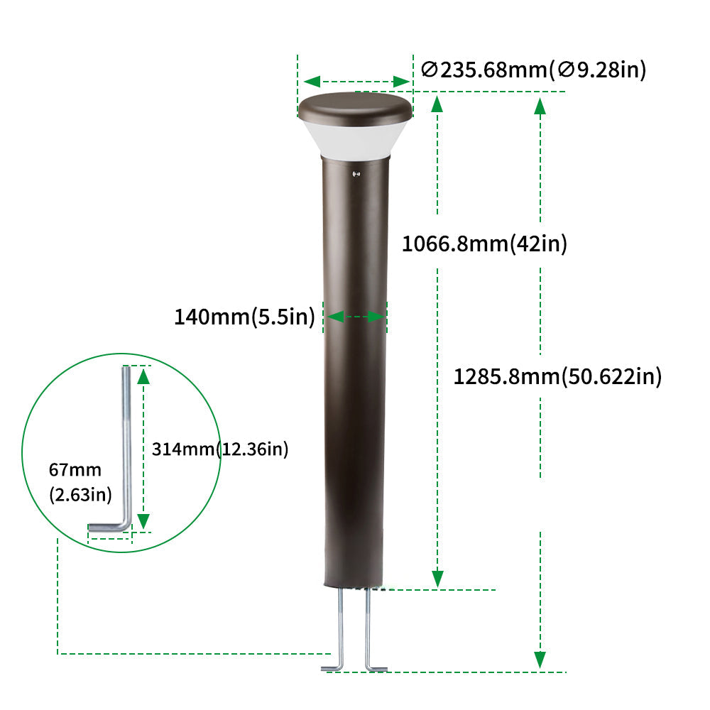 Synvolt Lighting LED Bollard Light