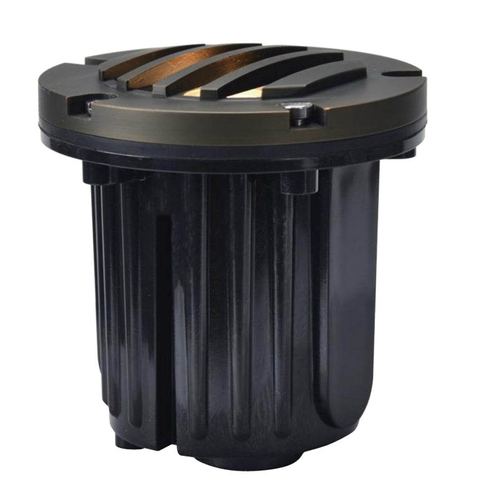 Synvolt Lighting Brass In-Ground Well Light Landscape Lighting