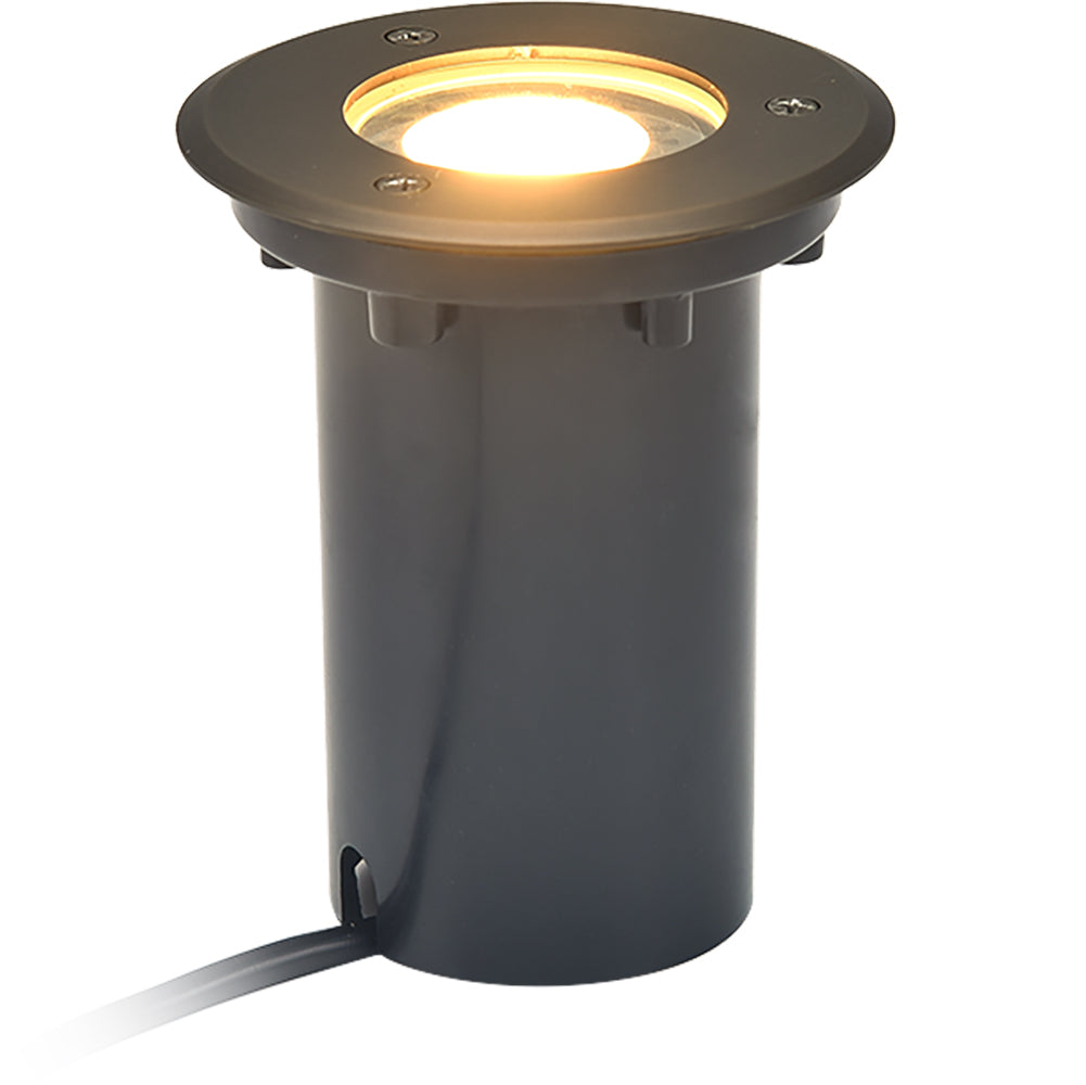 Synvolt Lighting Brass In-Ground Well Light Landscape Lighting