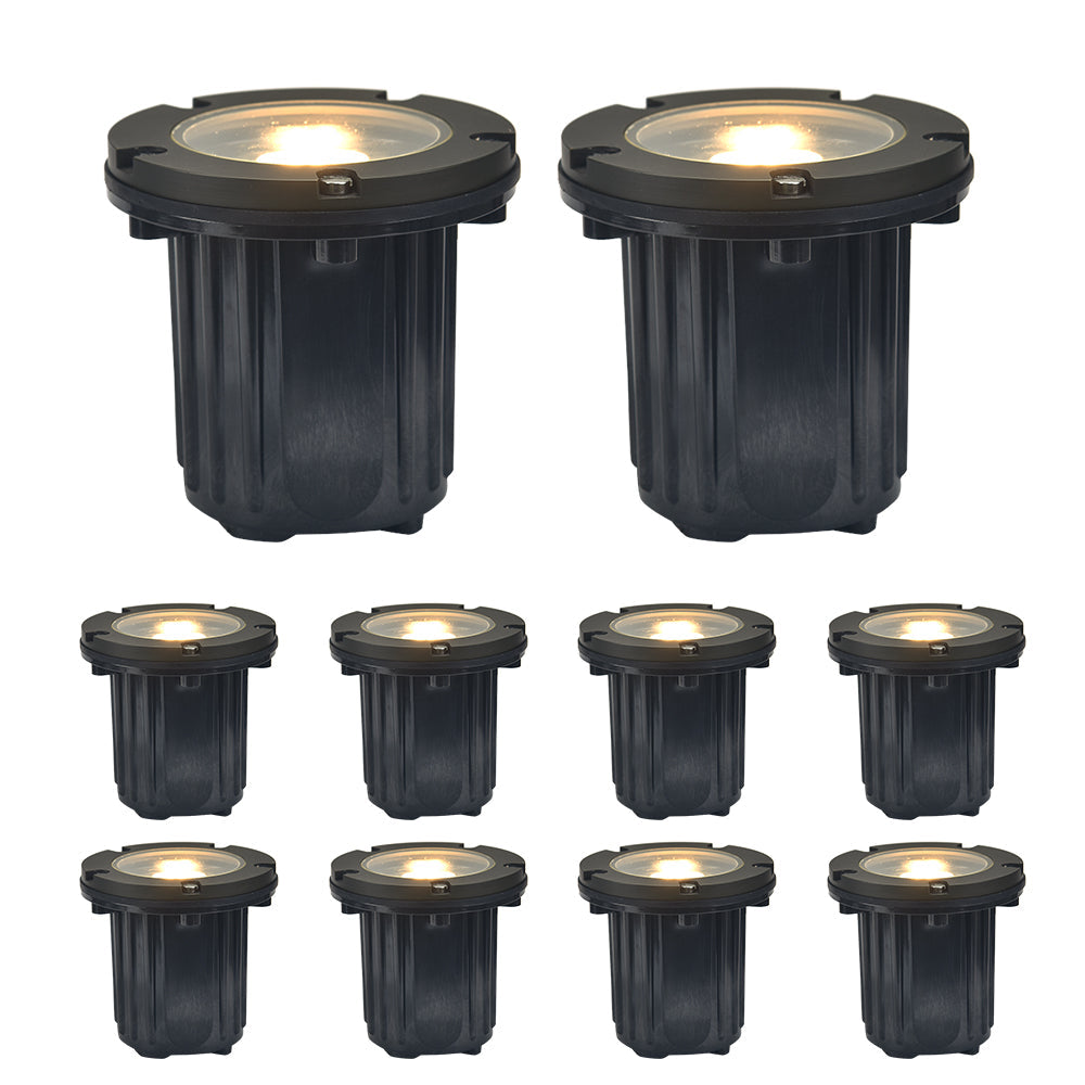 Synvolt Lighting Solid Brass LED In-Ground Well Light