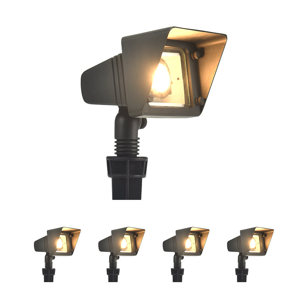 Synvolt Lighting Solid Brass LED Wall Wash Light