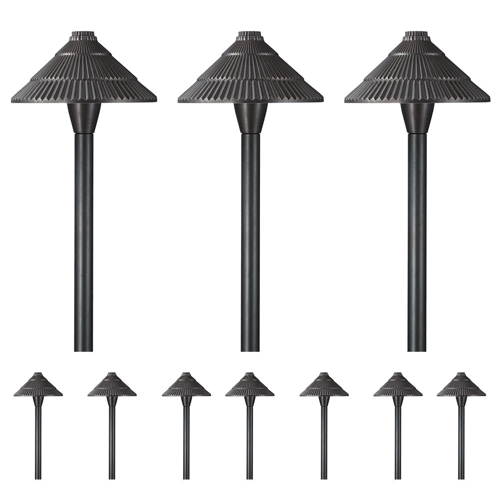 Synvolt Lighting Solid Brass Landscape Path Light