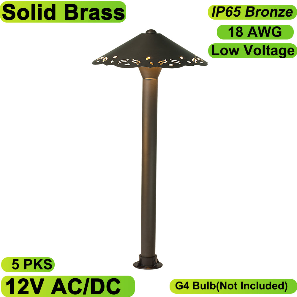 Synvolt Lighting Solid Brass Path Lighting
