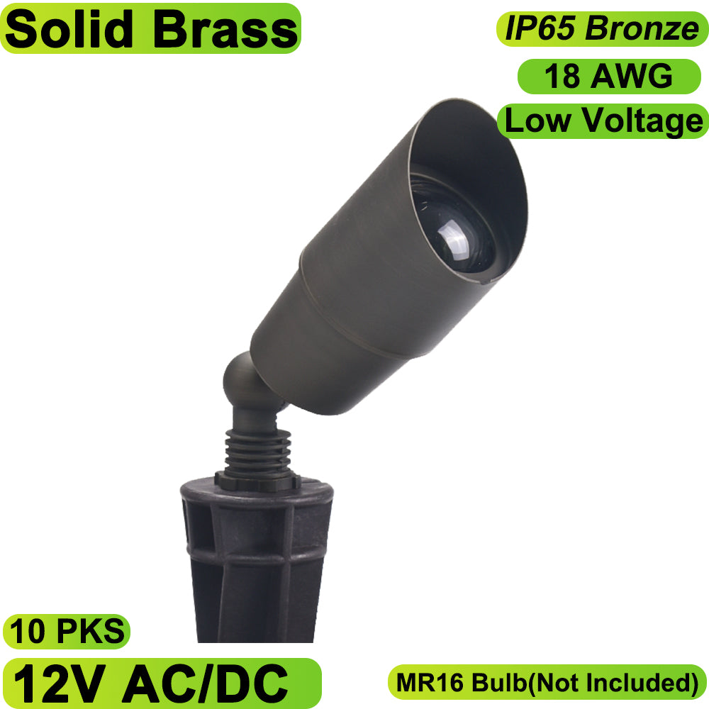 Synvolt Lighting Solid Brass Spot UP Light
